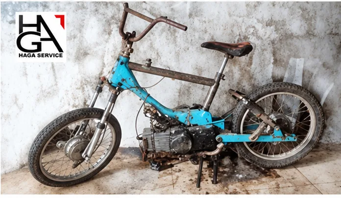 BMX Cub — Sebelum Pengerjaan. Kondisi awal unit saat diterima HAGA SERVICE.